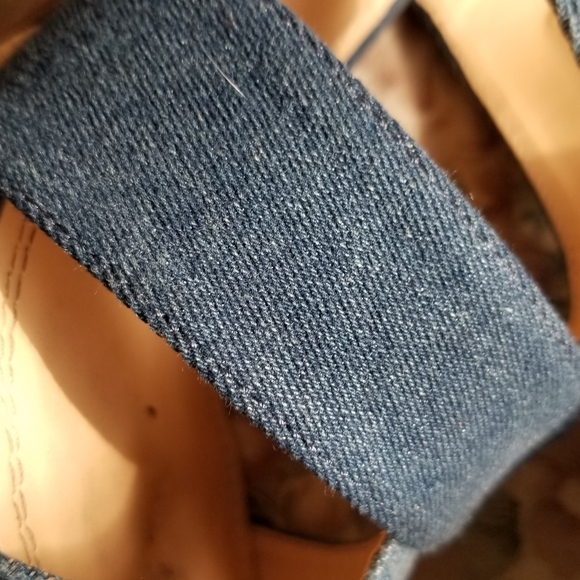 IMPO Denim 2tone heels - Picture 3 of 7